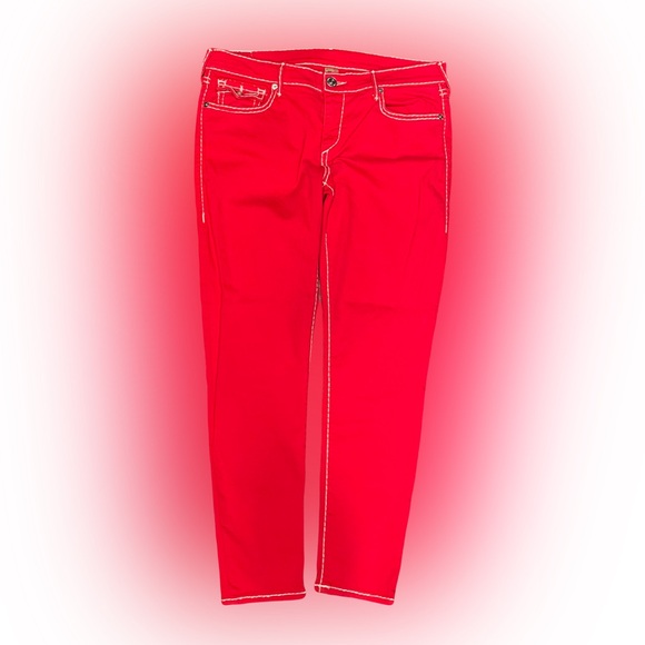 true religion red super t - Picture 2 of 6